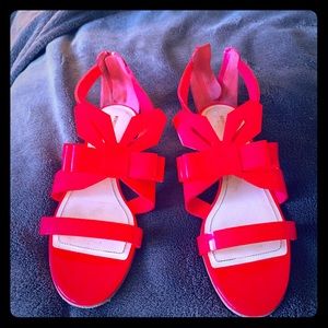 Nicholas Kirkwood hot pink sandals sz 40 IT
